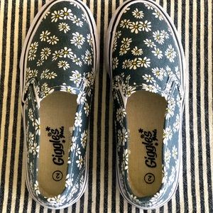 Girl’s Daisy Slip On Shoes